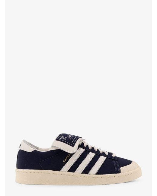 Adidas White Chavarria Jabbar Low Sneakers for men