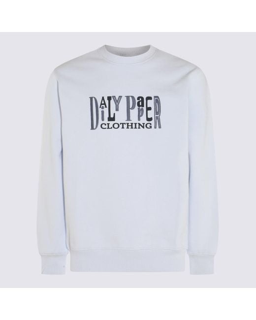 Daily Paper White Light Cotton Sweatshirt for men