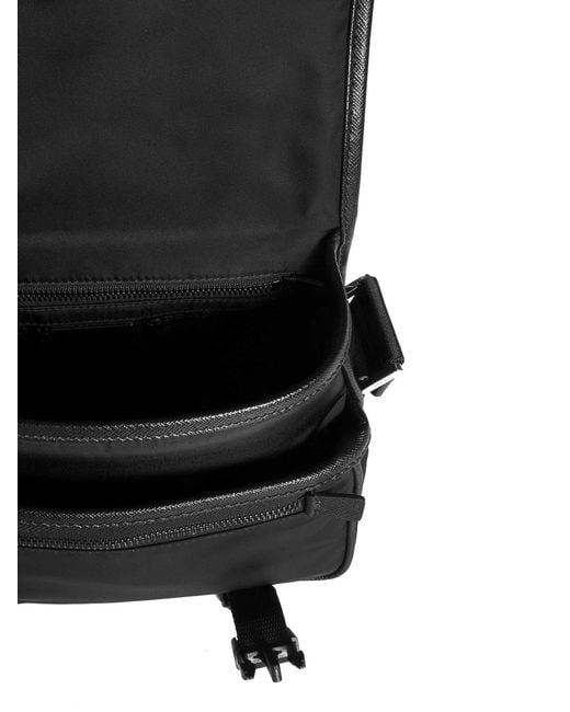 Prada Black Satchel Bag Re-Nylon Shoulder for men
