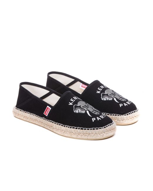 KENZO Flat Shoes in Black for Men Lyst UK