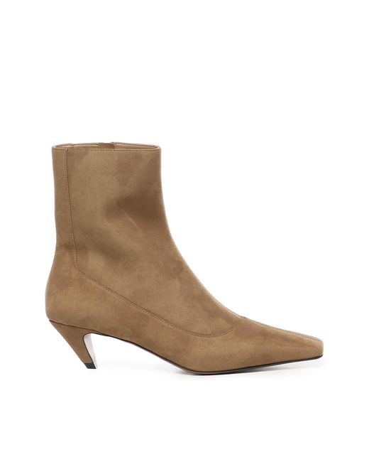 Stella McCartney Brown Boots Polyamide