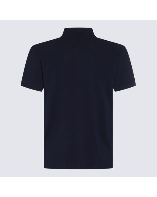 Polo Ralph Lauren Navy Blue Cotton Polo Shirt for Men | Lyst