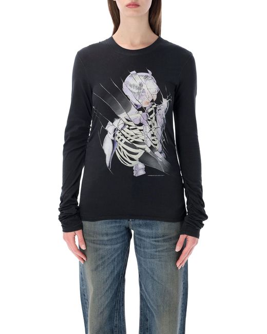 Our Legacy Blue Strain Slim Longsleeve T-Shirt