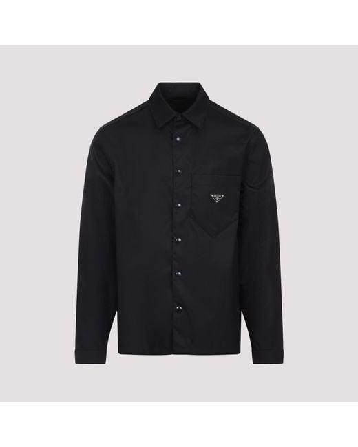 Prada Black Nylon Shirt for men