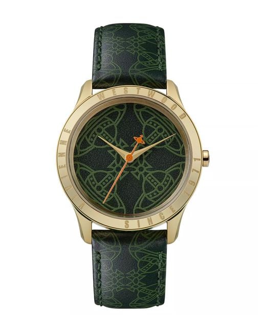 Vivienne Westwood Gray Berkley Logo 35Mm Quartz Watch Accessories Jewelry