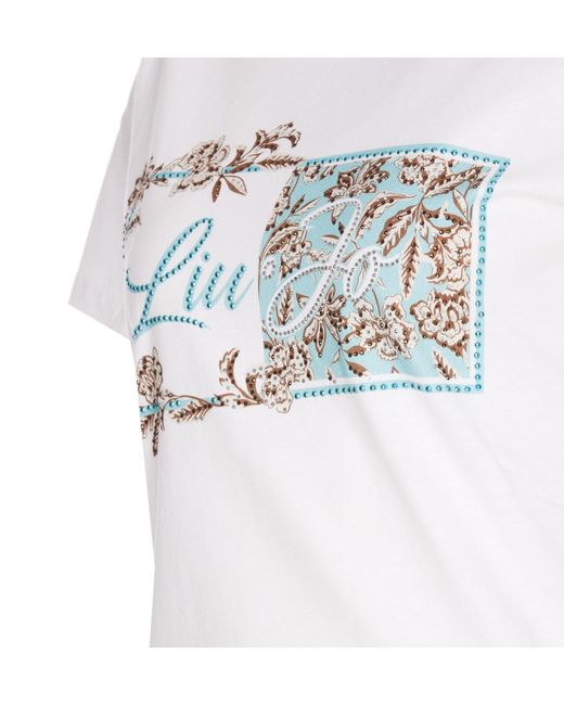 Liu Jo White Logo T-Shirt