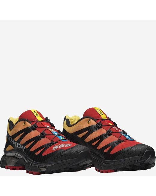 Salomon Orange Sneakers Xt-4 Og Advanced Mesh Trainers for men