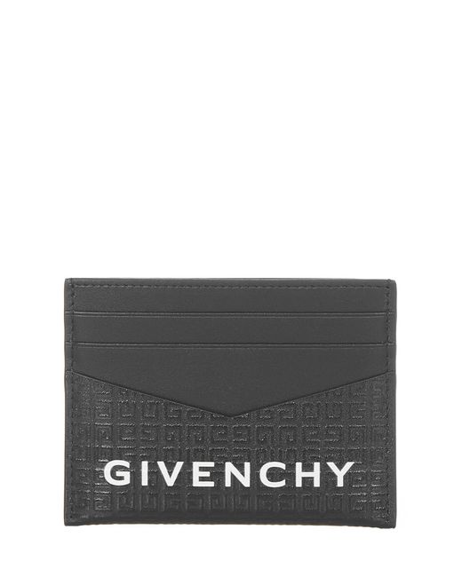 Givenchy Leather Card Holder in Black for Men Lyst