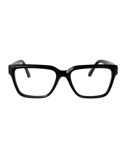 Versace Black Acetate Glasses