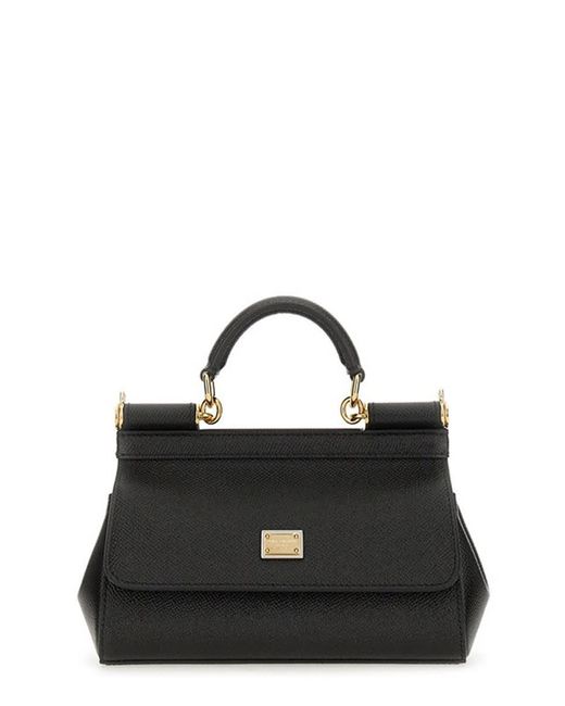 Dolce & Gabbana Black Bag "Sicily" Small