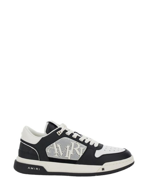 Amiri White Ma Quand And Low Top Sneakers With Logo Patch On The Tongue And Logo Lettering On The Side for men