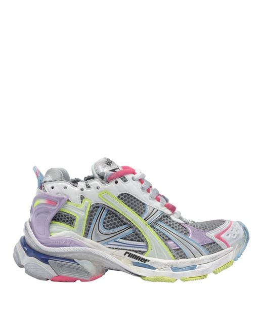 Balenciaga Blue Runner Multicoloured Trainer