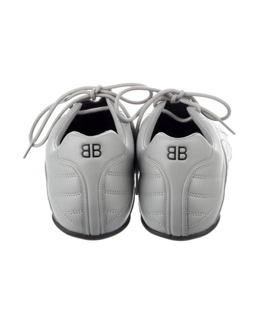 Balenciaga Gray Zen Sneakers Matte