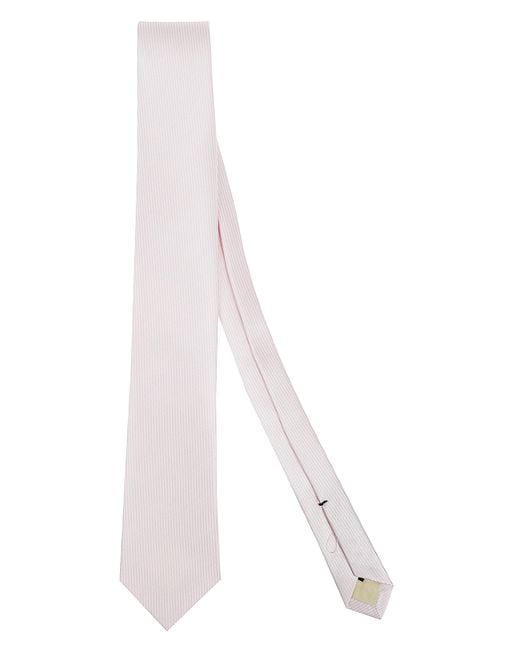 Errico Formicola White Tie Silk for men