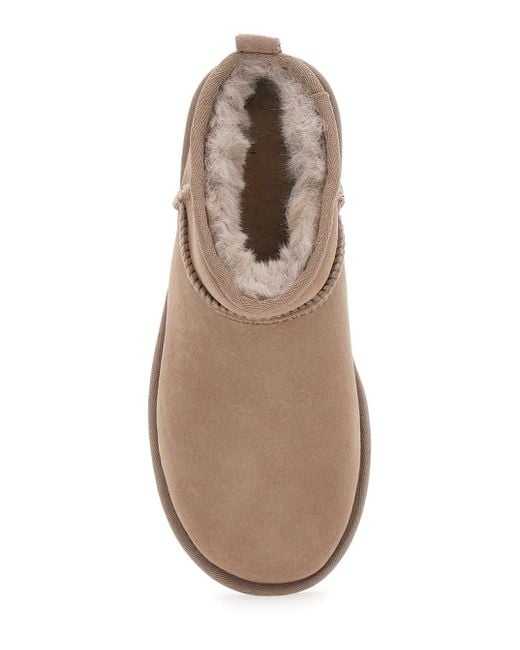 Ugg Brown W Classic Ultra Mini Ii