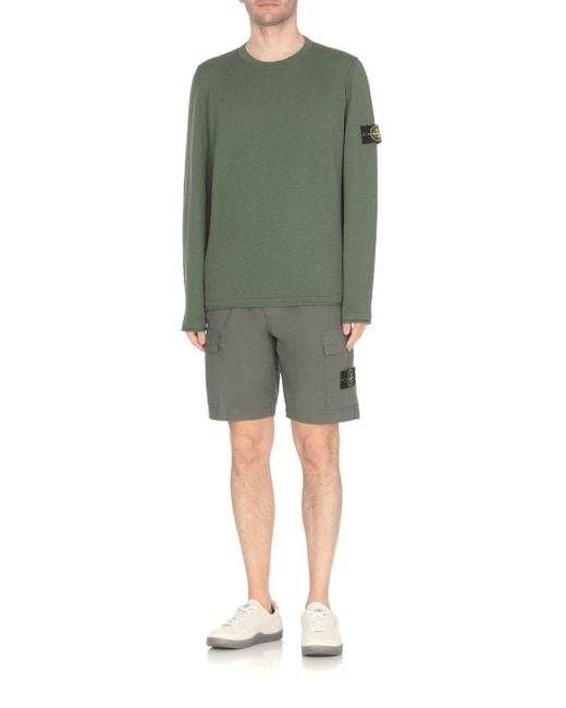 Stone Island Green Sweaters for men