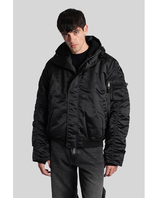 Alpha Industries N-2B Bomber Jacket in Black for Men | Lyst UK