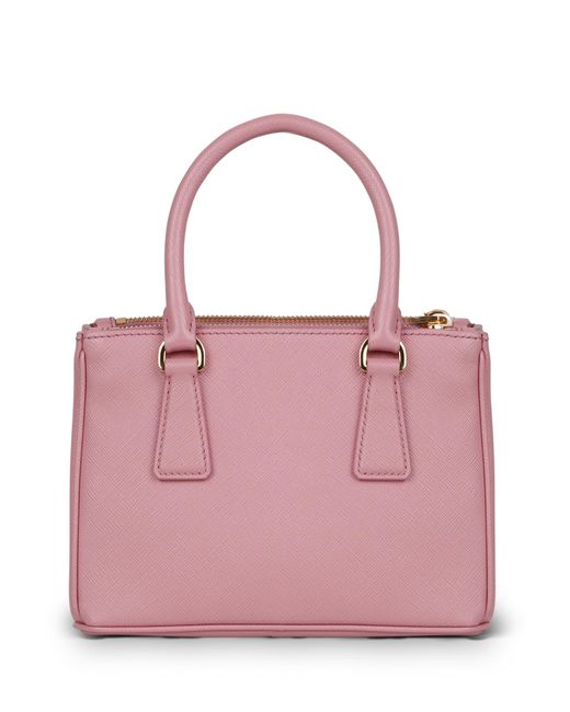 Prada Pink Galleria Mini Tote Bag
