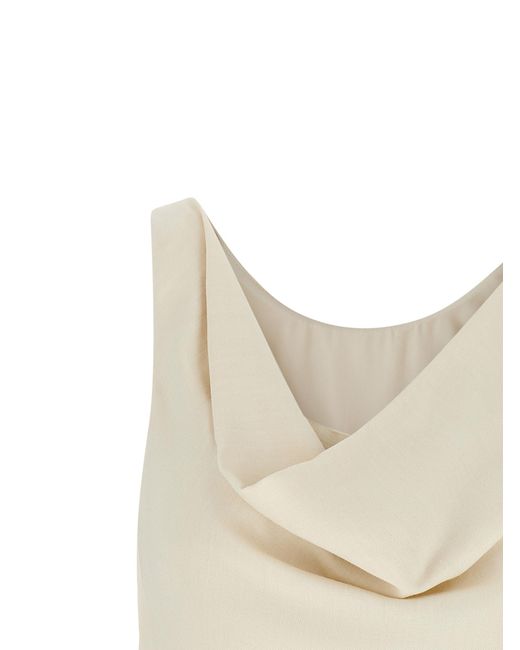 Brunello Cucinelli Natural Viscose Shirt