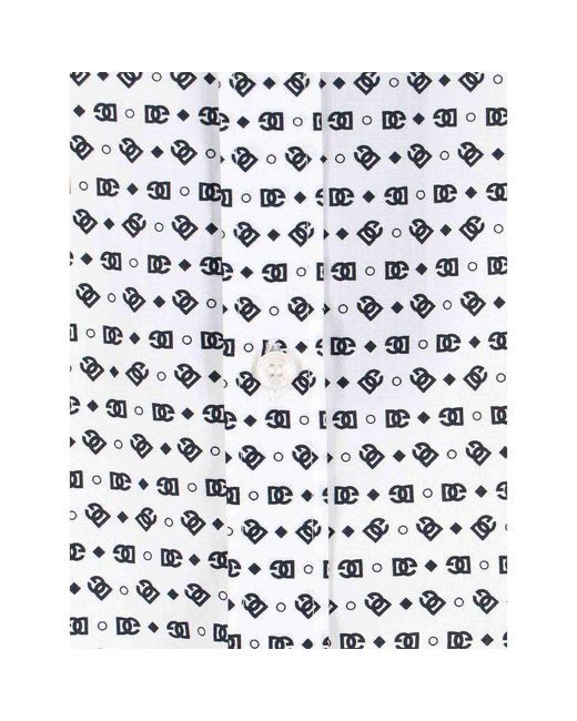 Dolce & Gabbana Gray Dg Shirt for men