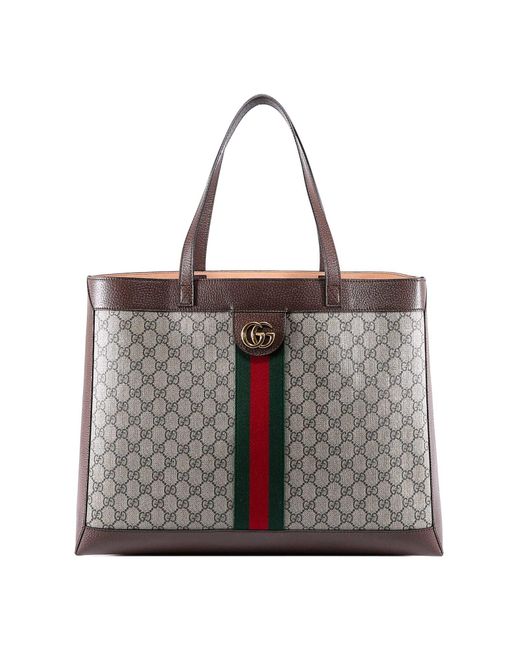 Gucci Gray Ophidia Shoulder Bag for men