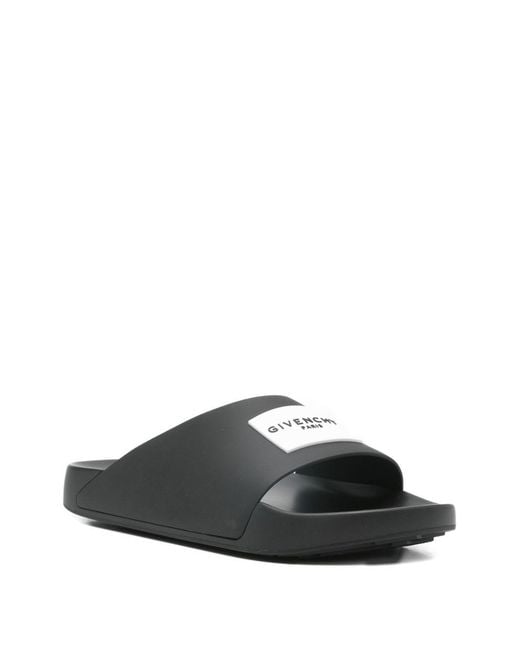 Givenchy White Label Pool Slides for men