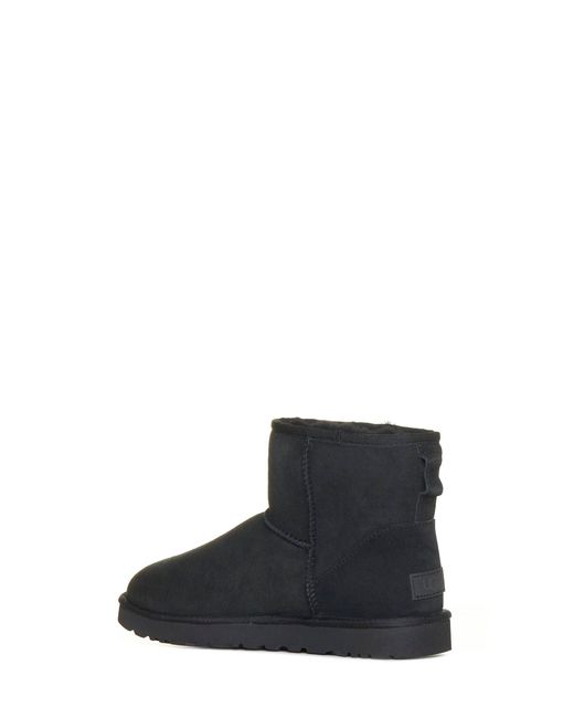 Ugg Black W Classic Mini Ii Snow Boots 1016222