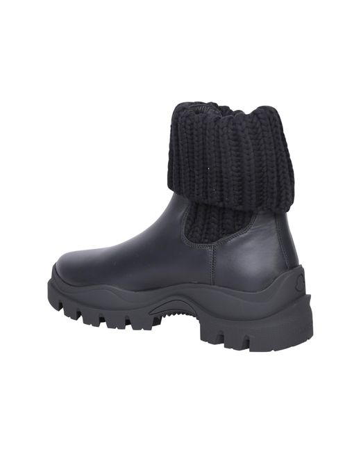 Moncler Black Boots