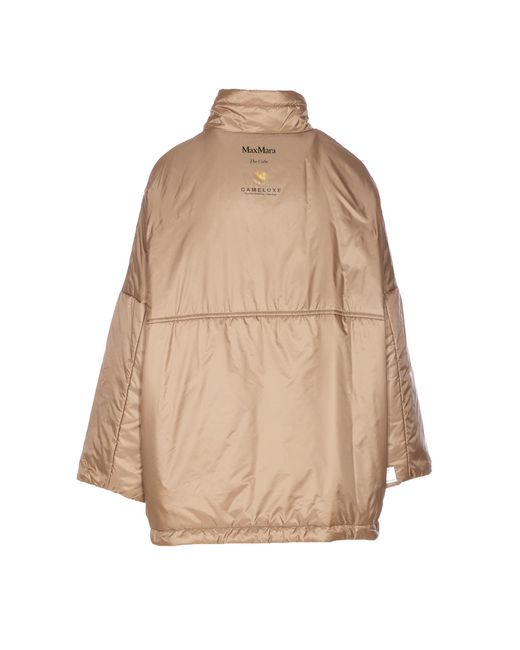 Max Mara Natural Coats Polyester