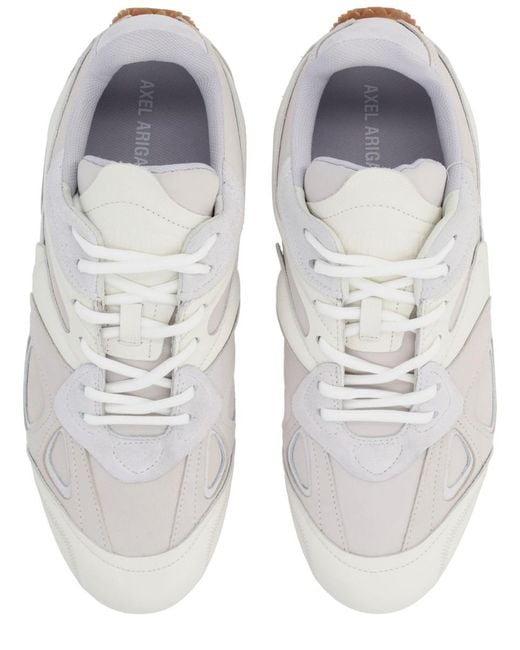 Axel Arigato Natural Sneakers Slow Runner Leather Trainers for men