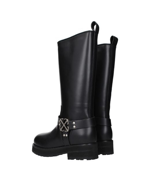 Off-White c/o Virgil Abloh Black High Boots
