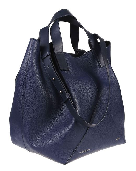 Victoria Beckham Blue Medium Jumbo Shopping Bag