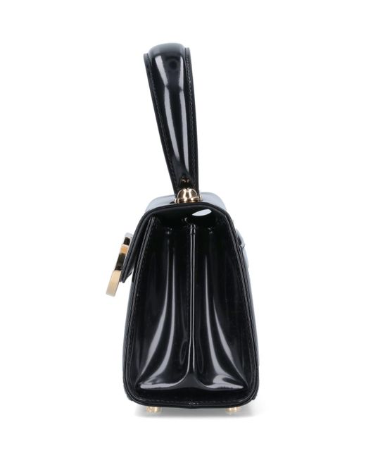 Ferragamo Black Iconic Handbag