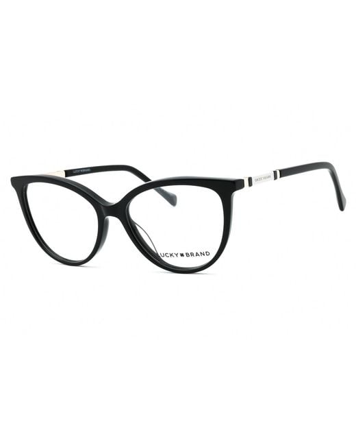 Lucky Brand Black Lucky Brand D226 Cat Eye Acetate Eyeglasses