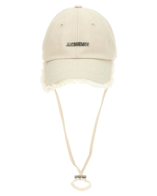 Jacquemus White "Artichaut" Cap