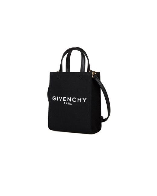 Givenchy Black Cotton Tote Bag