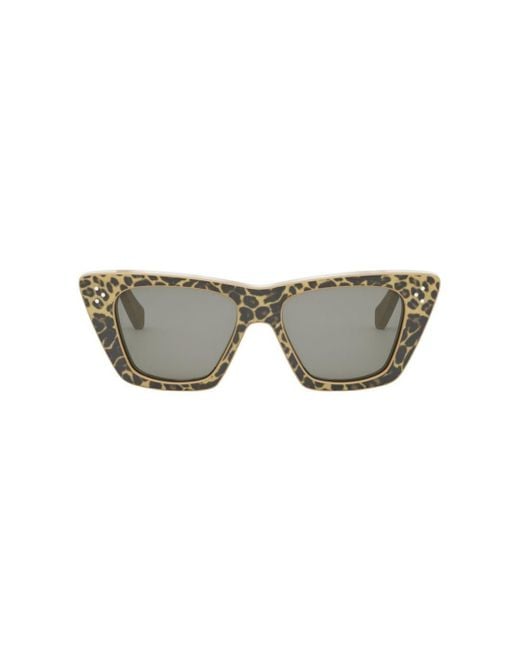 Céline Gray Cat-eye Frame Sunglasses
