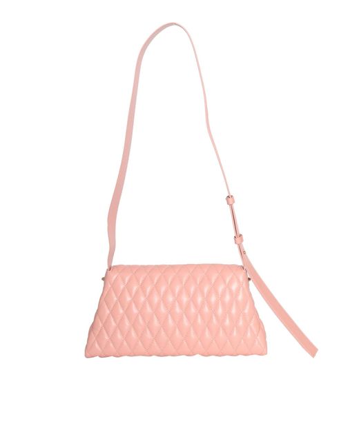 Ballantyne Pink Meghan Diamond Shoulder Bag