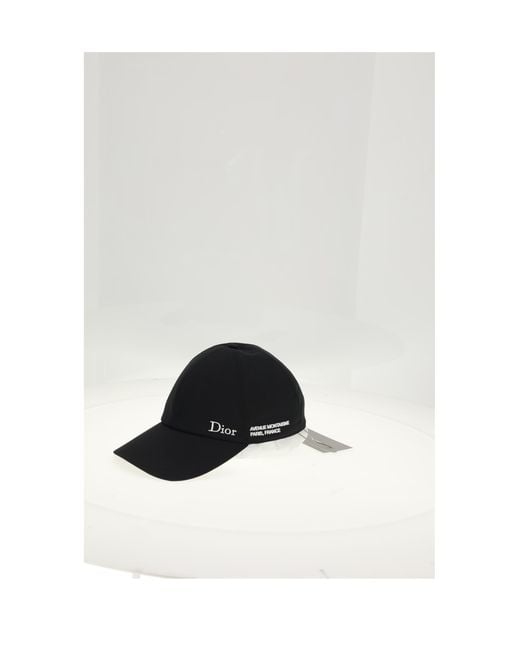 Dior White Technical Fabric Bucket Hat Polyester for men