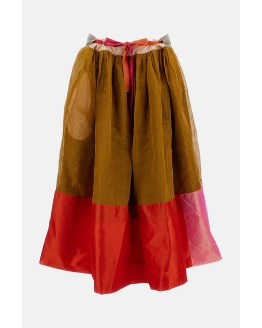 Daniela Gregis Red Skirts