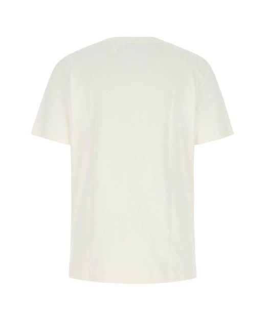 Howlin' By Morrison White Cotton T-Shirt for men