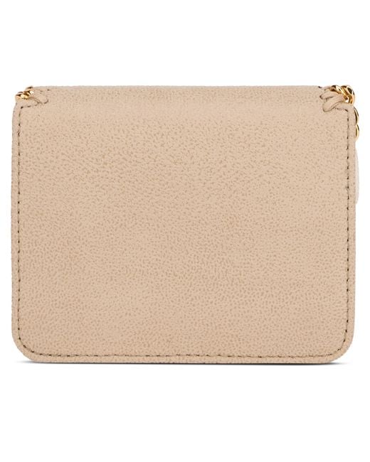 Stella McCartney Brown Wallet Falabella Polyester & Purses