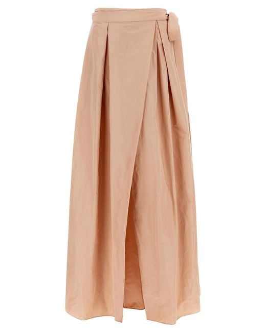Pinko Natural Raponzolo Skirt Polyester