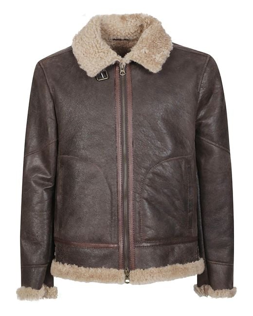 Stewart Brown Sylvester-Aviator Jacket for men