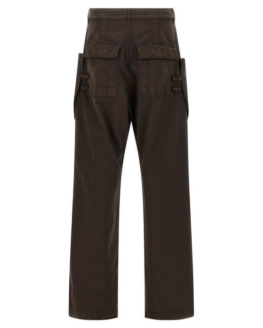 Rick Owens Gray 'Stefan Cargo' Pants for men