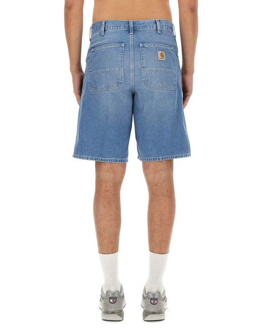 Carhartt Blue Norco" Bermuda Shorts for men