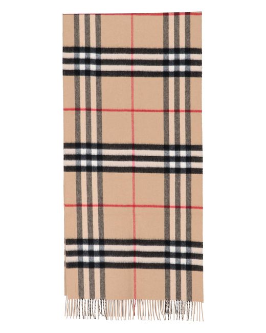 Burberry Natural Double-face Cashmere Scarf