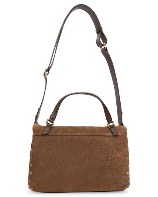 Zanellato Brown Leather Postina Bag