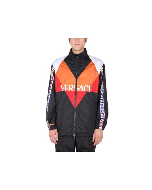 versace nylon jacket
