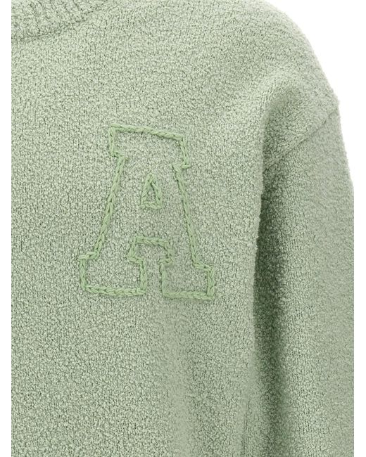 Axel Arigato Green 'Radar' Sweater for men